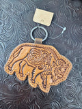 Bison Keychain