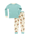 Lazy One - Horsin' Around Kids Long Sleeve PJs