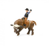 Little Buster Toys - Bucking Bull & Rider - Brown