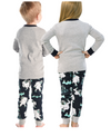 Lazy One - Yeti For Bed Kid's Long Sleeve Grey PJ's