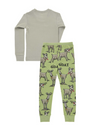 Lazy One - The GOAT Kid's Long Sleeve PJ Set